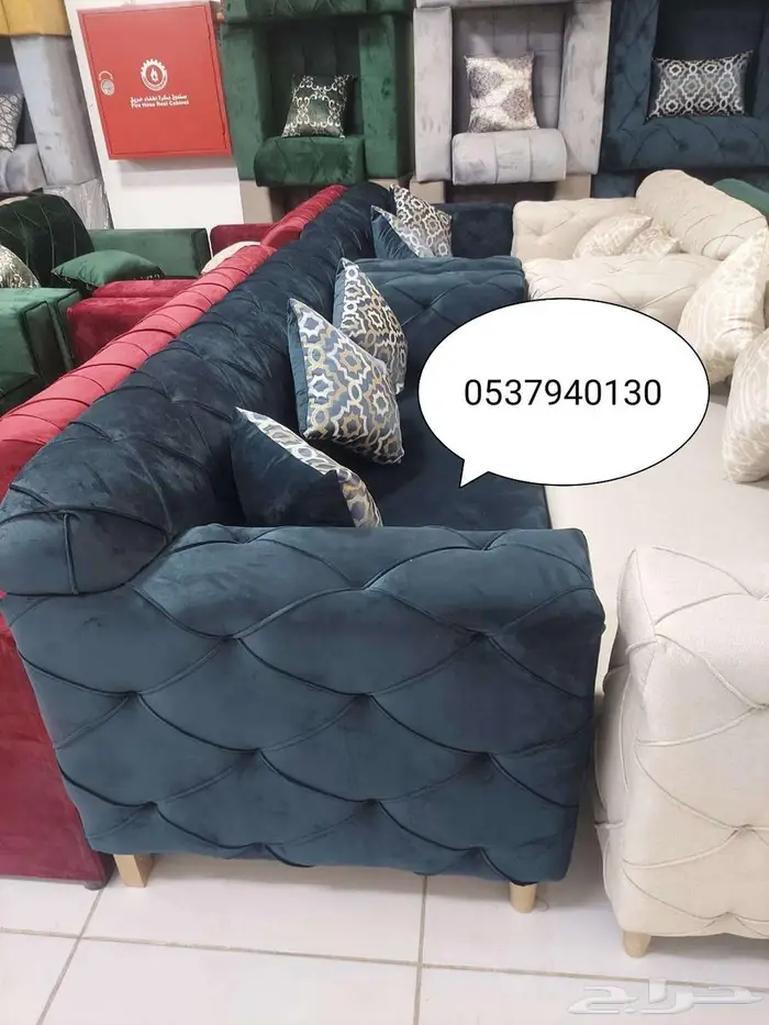 كنب جديد جاهز للبيع 1