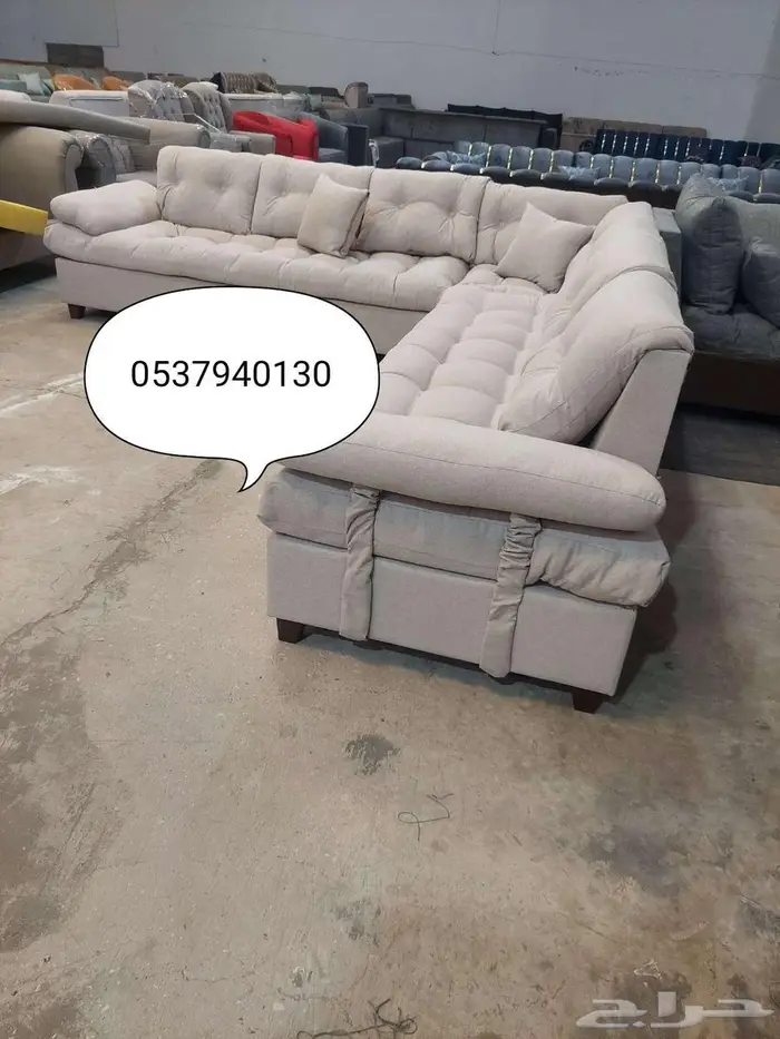 كنب جديد جاهز للبيع 3