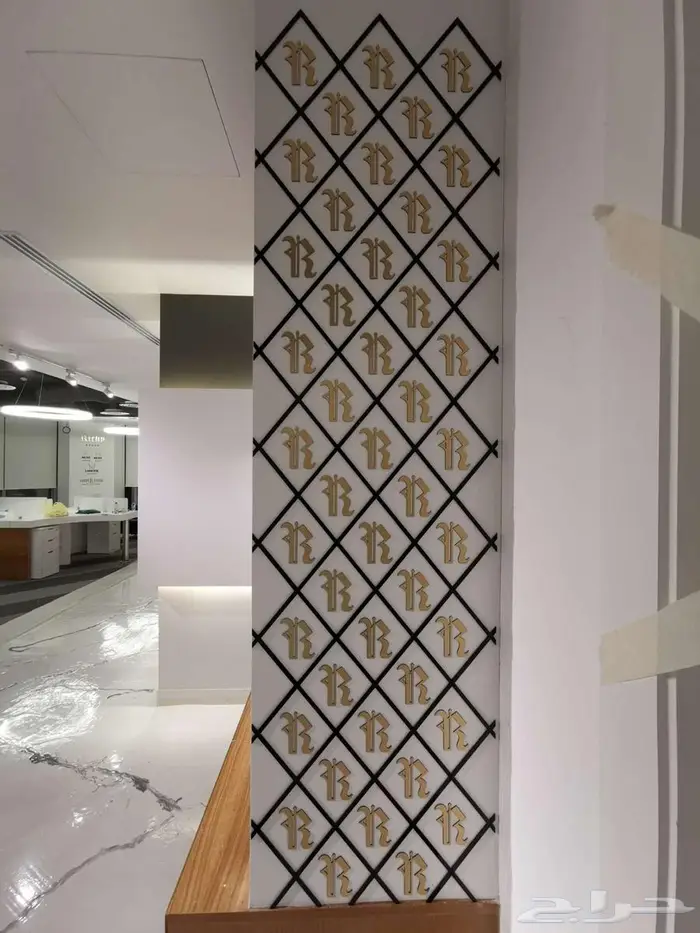 حروف احرف اكريلك شعارات داخلية لوحات 92