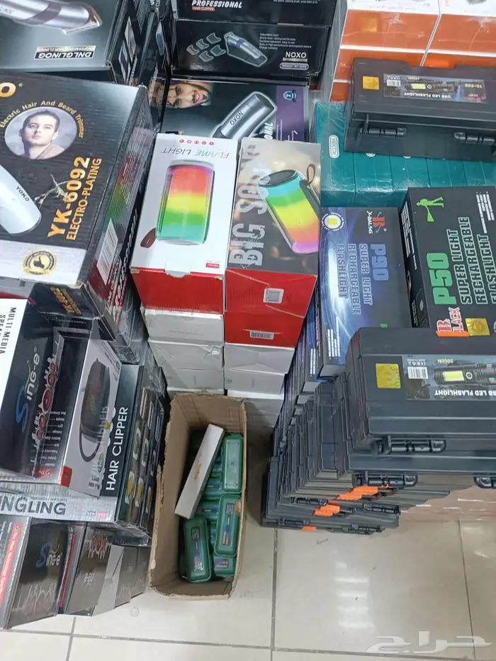 سماعة بلوتوث مضيئة باسعار الجمله للكميات 3