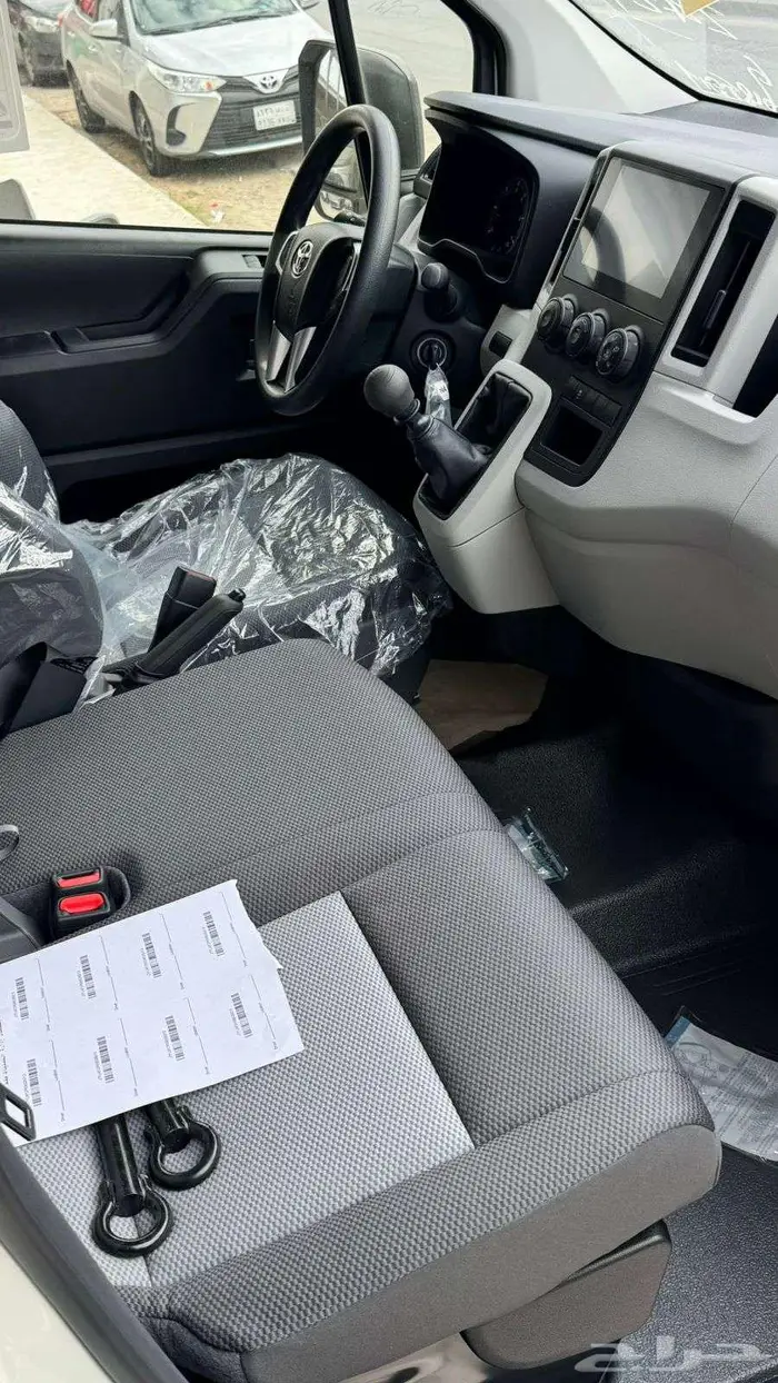 باص هايس 2026 بضاعة قير عادي بنزين سعودي 138000 شامل 8