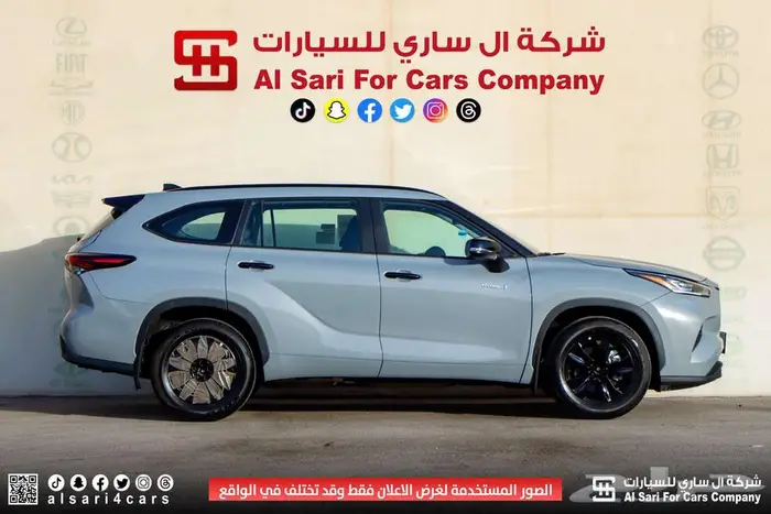 تويوتا هايلندر GLE بلاك اديشن 2024 إقساط بنوك وشركات 13