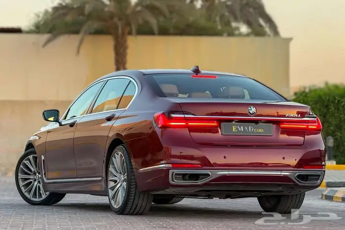 BMW 730LI 2020 عنابي خليجي 3