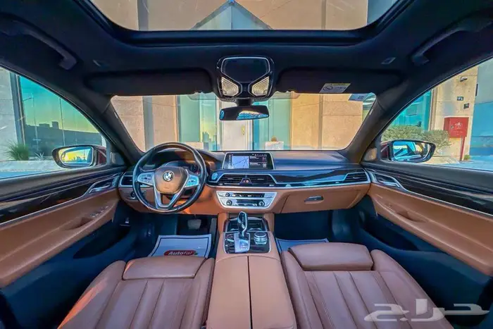 BMW 730LI 2020 عنابي خليجي 6