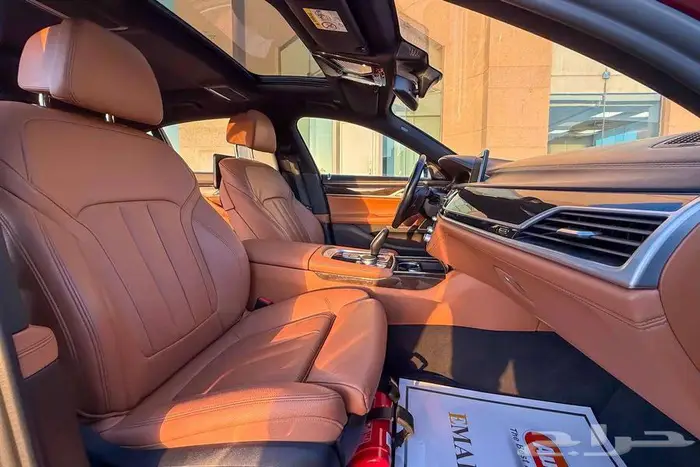 BMW 730LI 2020 عنابي خليجي 5