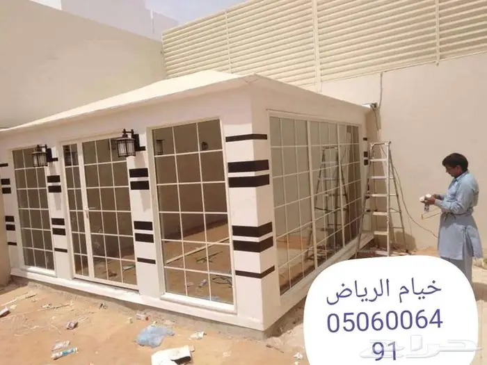خيام مجالس بيت شعر مشبات زجاج الرياض 10
