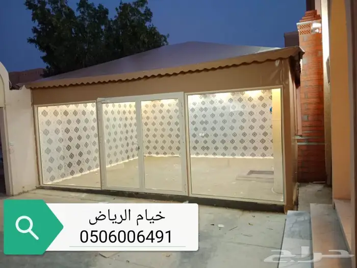 خيام مجالس بيت شعر مشبات زجاج الرياض 19