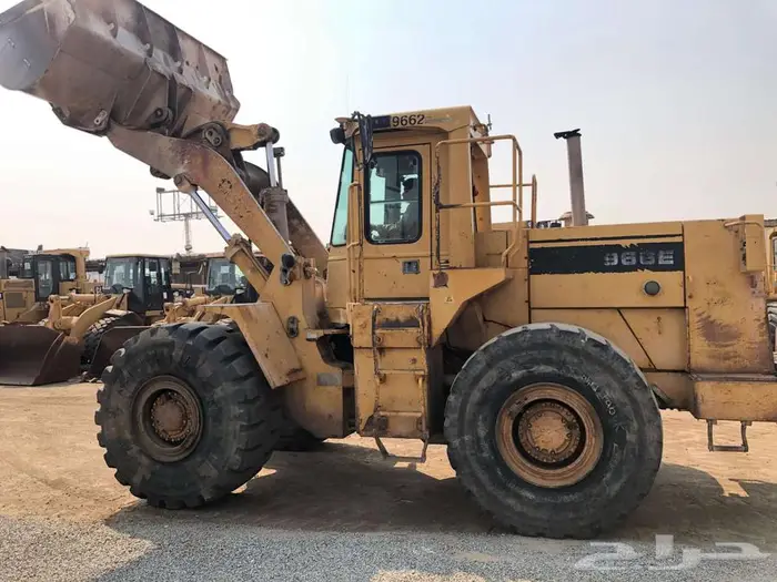شيول كتربلر 966E موديل 91 مستورد لم يشتغل بالسعوديه 2