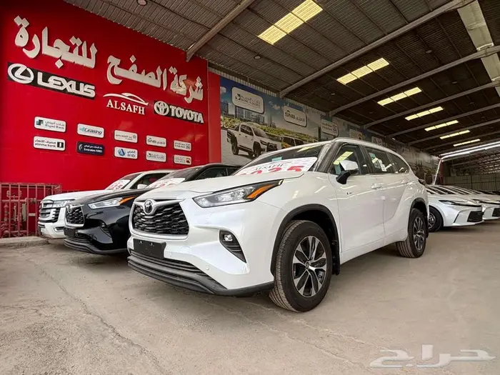 تويوتا هايلاندر GLE 4X4 هايبرد نص فل موديل 2025 5