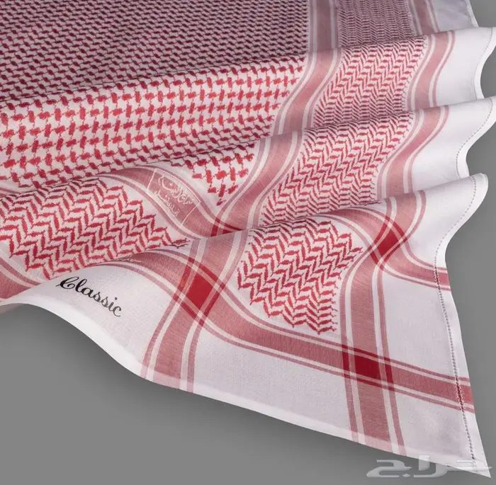 شماغ البسام انجليزي كلاسيك C7 1