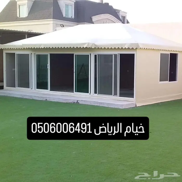 خيام مجالس بيت شعر مشبات زجاج الرياض 11