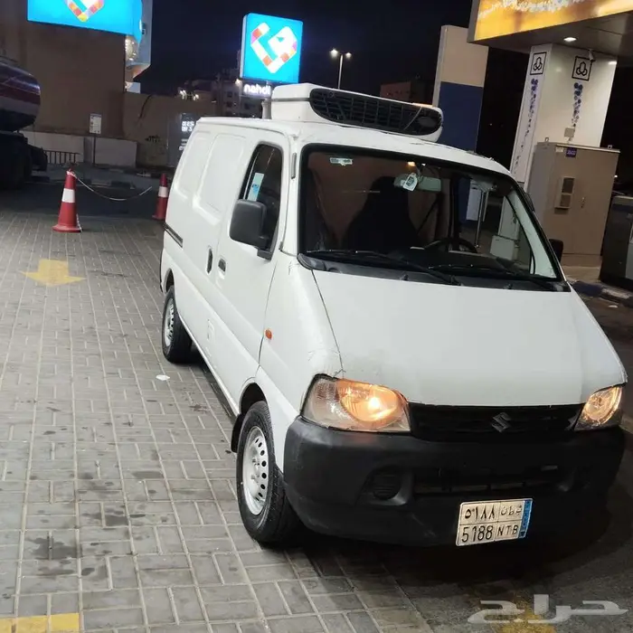 سوزوكي ايكو فان بضاعه عليها ثلاجة تبريد موديل 2024 للبيع 0