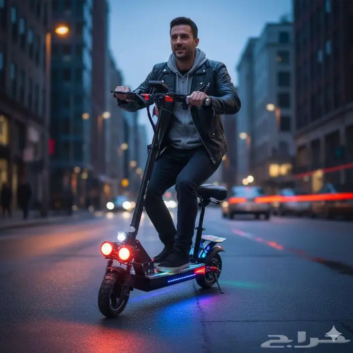 سكوتر وحش وسط 1000 واط ا بطارية 15 امبير صدار 2026 0