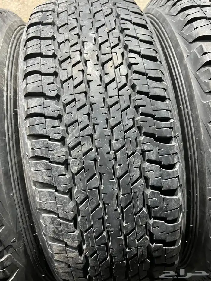 كفرات دنلوب افجي وكاله مقاس 265 70 17 31