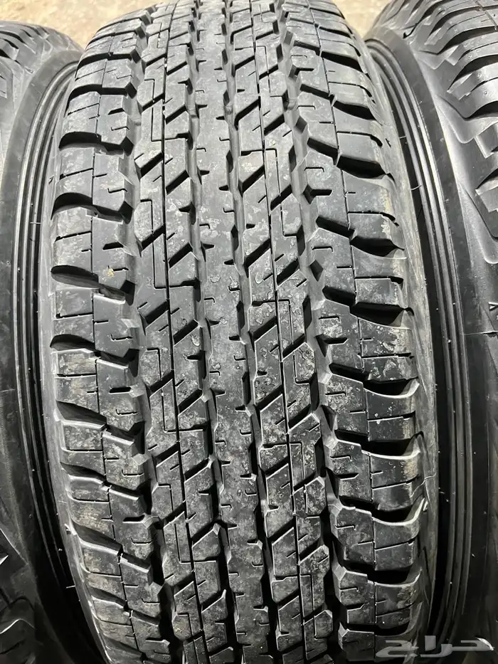 كفرات دنلوب افجي وكاله مقاس 265 70 17 30