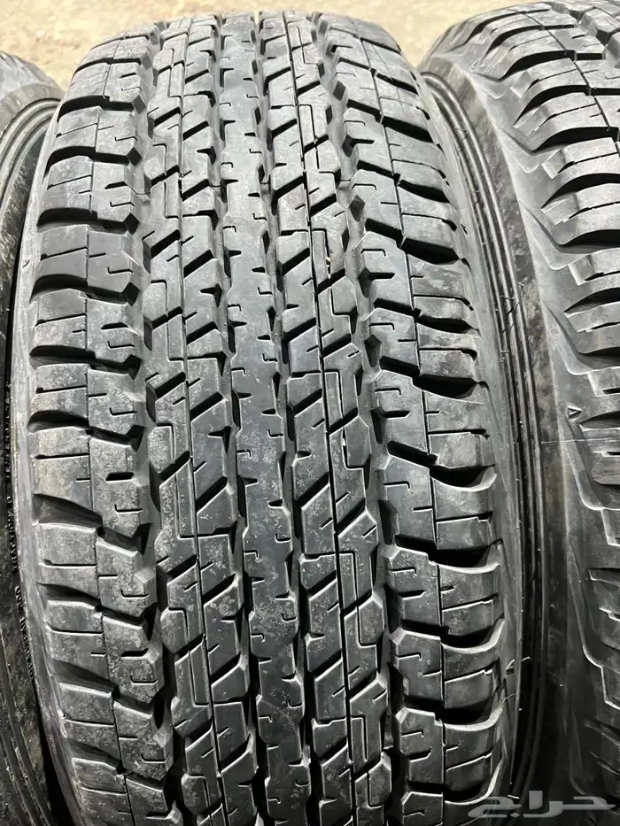 كفرات دنلوب افجي وكاله مقاس 265 70 17 4