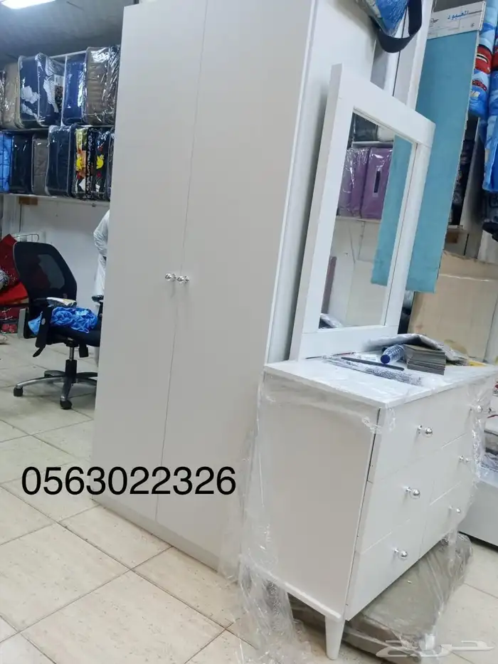 سراير مراتب دواليب جديدة كامل غرفة النوم متوفر بسعر رخيص 9