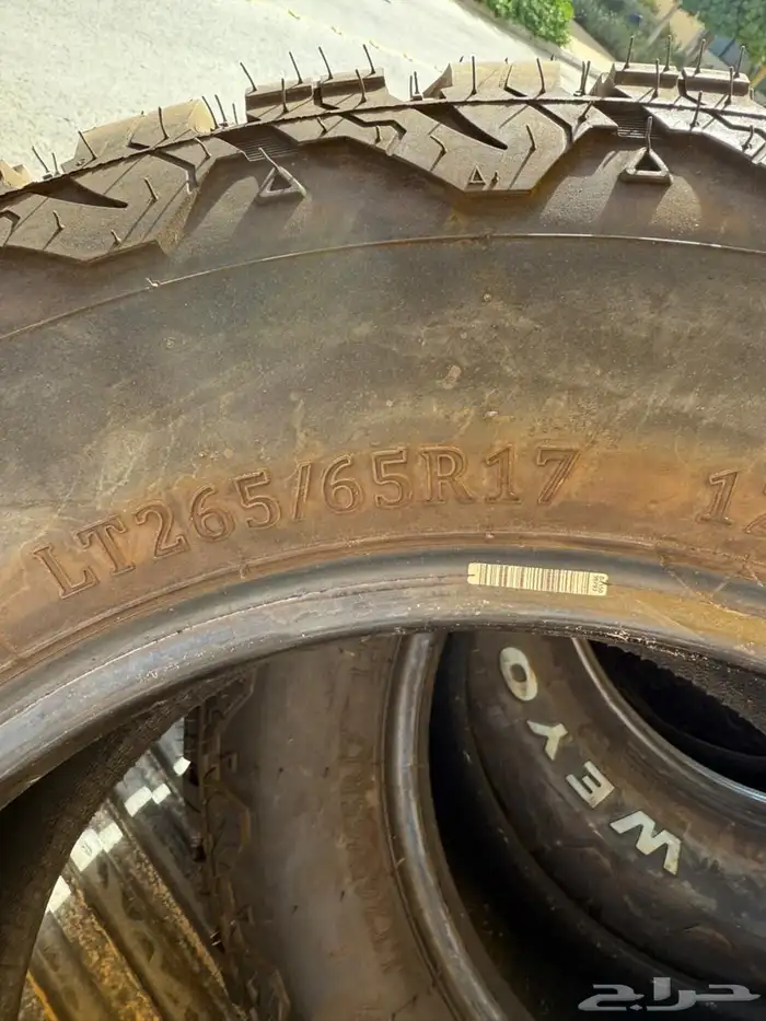 كفرات Weyone AK3 نص حجرية LT265 65R17 0