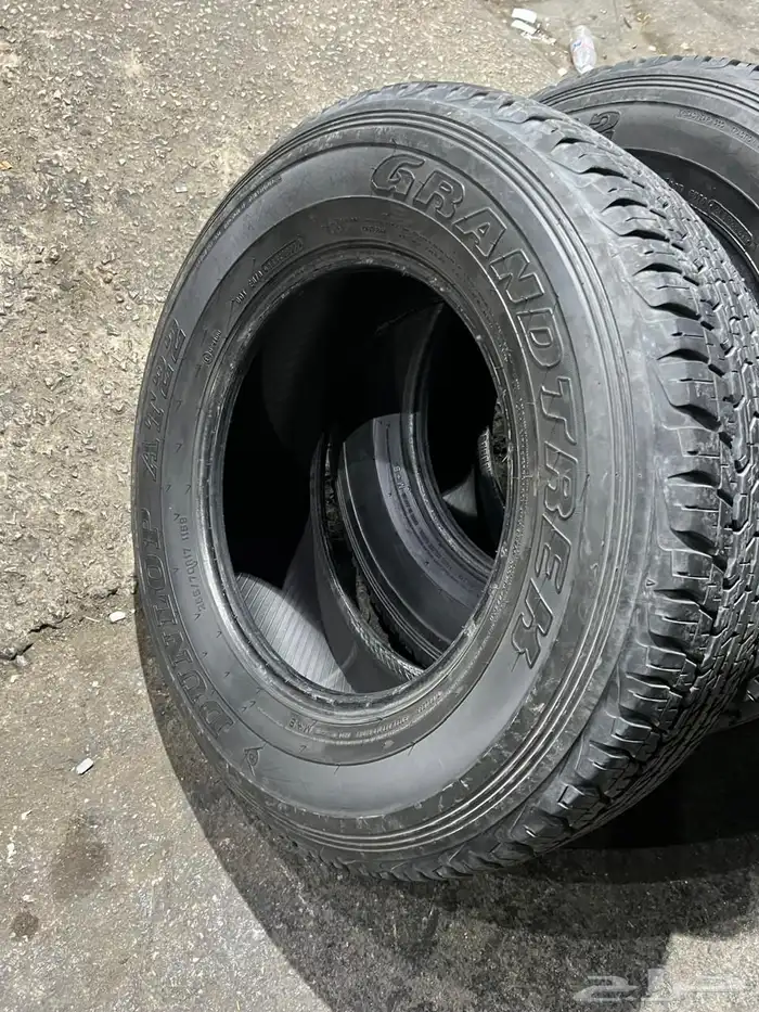 كفرات دنلوب افجي وكاله مقاس 265 70 17 16