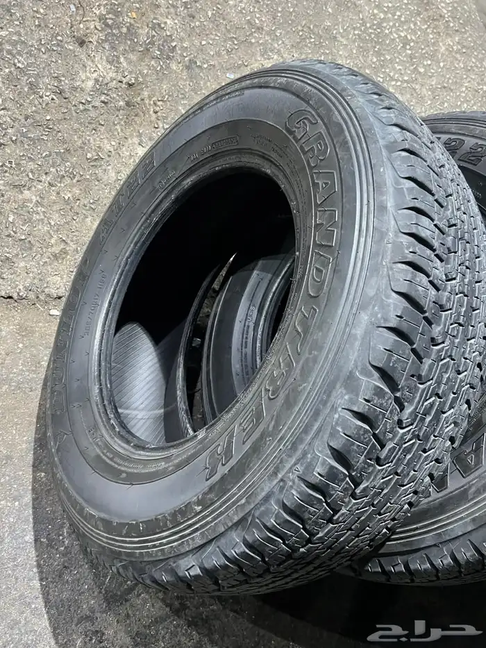 كفرات دنلوب افجي وكاله مقاس 265 70 17 15