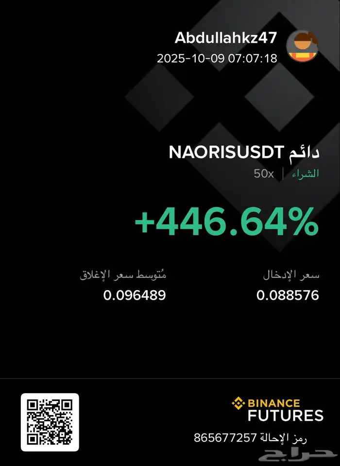 تداول binance 0