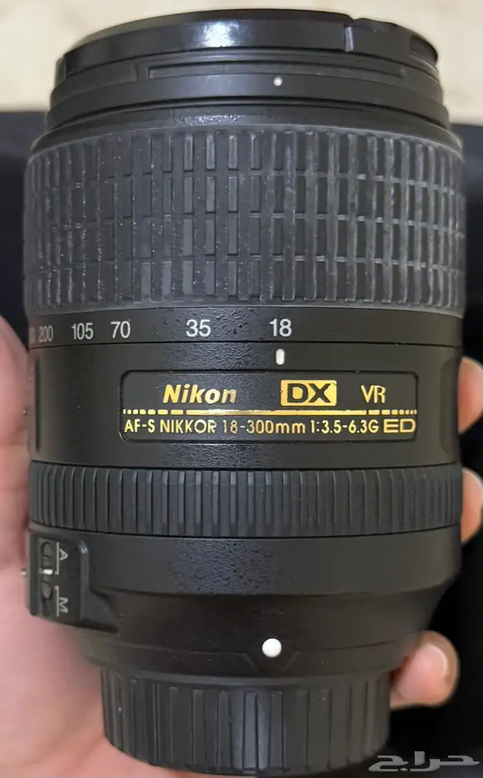 عدسة كاميرا نيكون 18 - 300mm عدسة camera Nikon 0