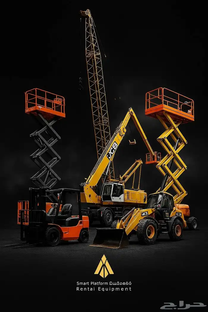 للايجار كرينات ومانلفت وسيزرلفت وفوركلفت JCB تلسكوبية 3