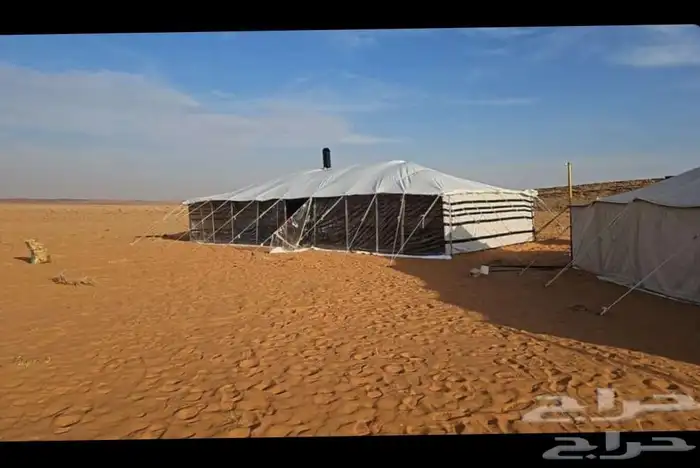 بيت شعر أسود أبيض ومغاسل جملونات لغات ساترللمخيمات 2