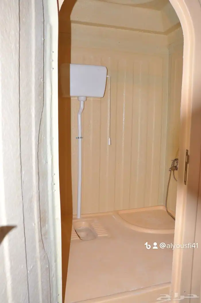 حمامات متنقله حجم كبير متر وخمسين في متر و35 عربي وافرنجي 10