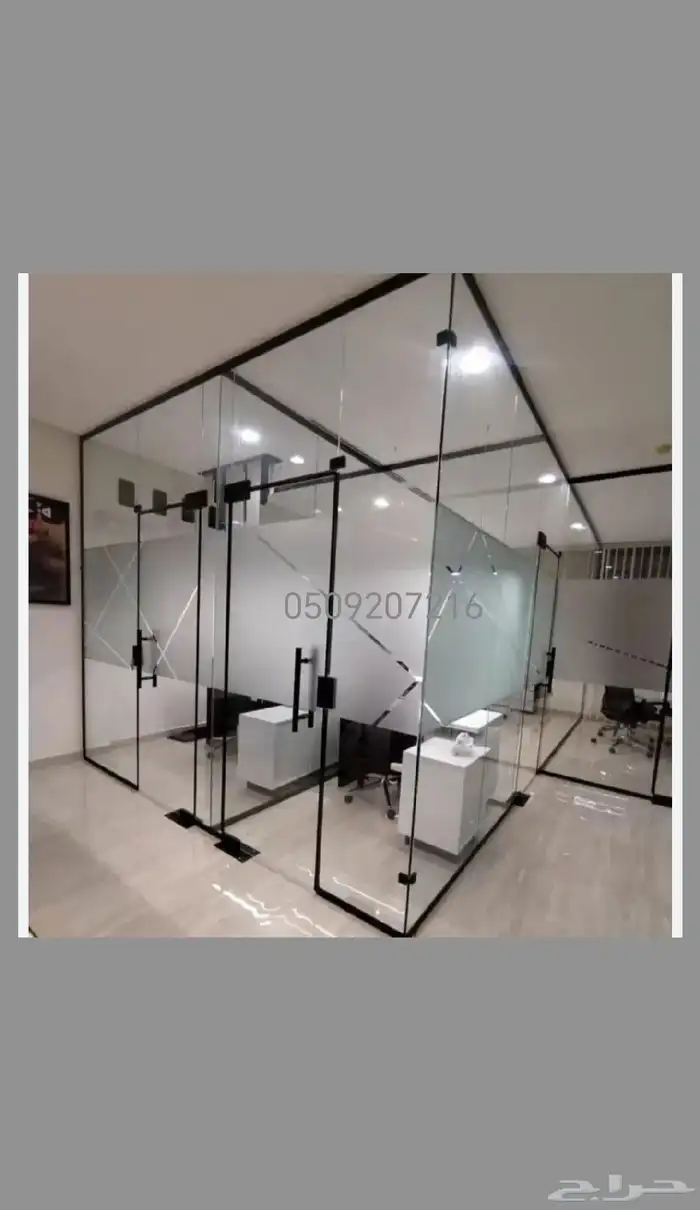 تركيب زجاج سكريت تركيب دربزين 3