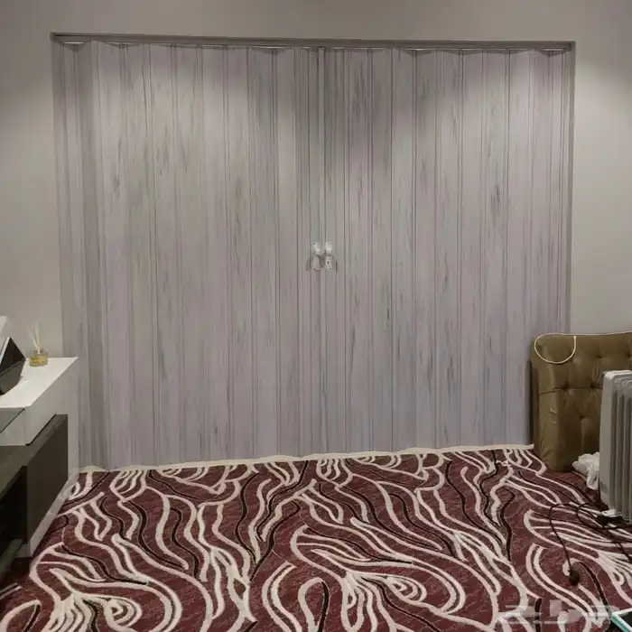 ابواب كرديون سحاب بلاستيك جلد كوري ايطالي   باعبود للديكورات 4