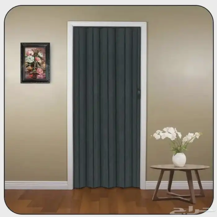 ابواب كرديون سحاب بلاستيك جلد كوري ايطالي   باعبود للديكورات 6