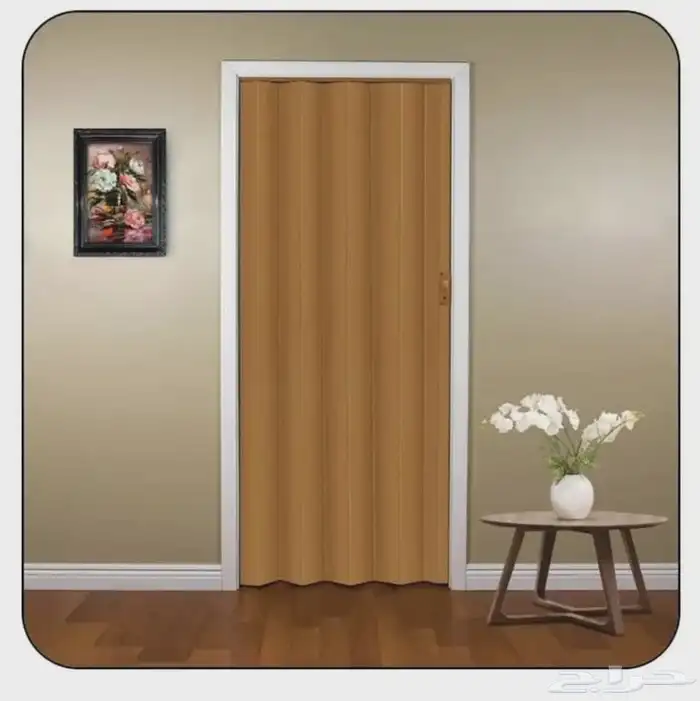 ابواب كرديون سحاب بلاستيك جلد كوري ايطالي   باعبود للديكورات 0