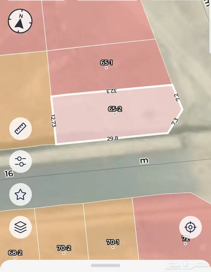 ارض للبيع على واجهتين ببيداء السلام 0