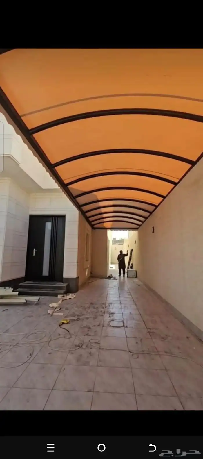 مظلات سيارات وسواتر وتركيب لكسان وجلسات جده 3
