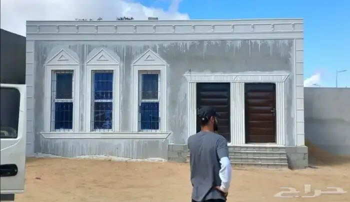 ديكورات خارجيه اسمنتيه بجميع اشكال 5