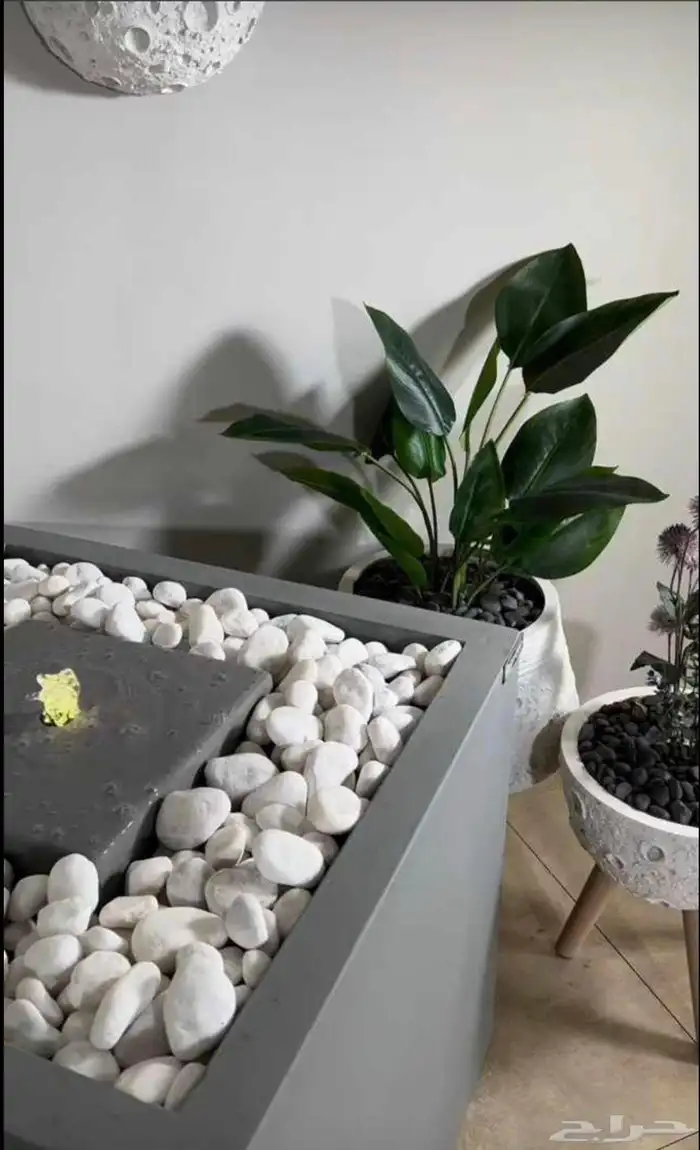 يوجد لدينا احجار زينة طبيعي احجار ابيض ثلجي احجار اللمعة 12