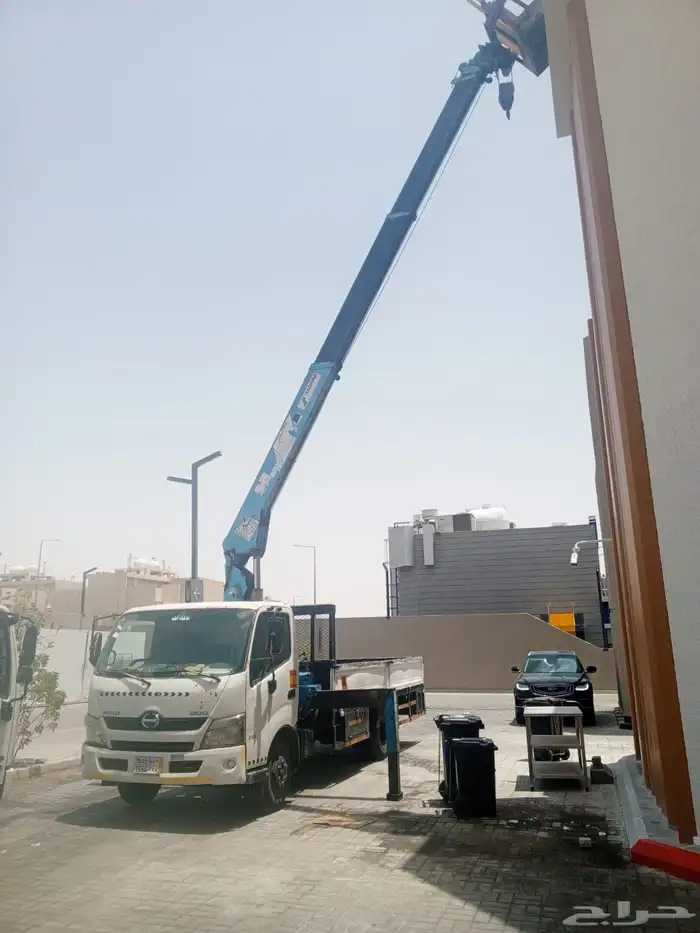 اجار كرين نقل غرف رفع عمال رفع أغراض سله سيزر لفت مان لفت 1