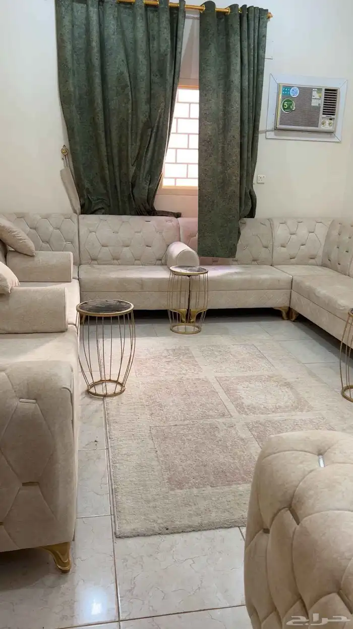 كنب 15متر 4 5 طاولة تلفزيون 0