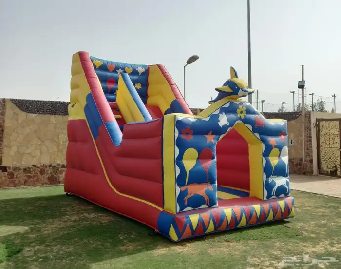 لتاجير نطيطات زحاليق مائيه ملعب صابوني العاب اطفال 6