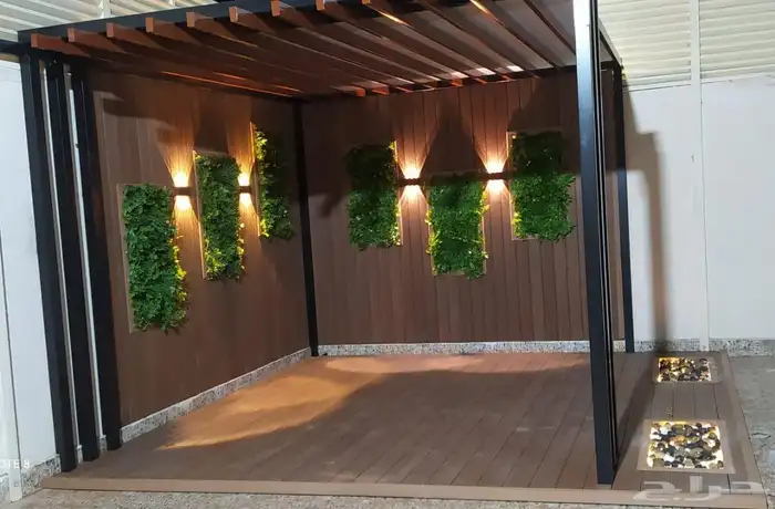 فنون العشب متخصصون فى تنفيذ مظلات وحدائق 12