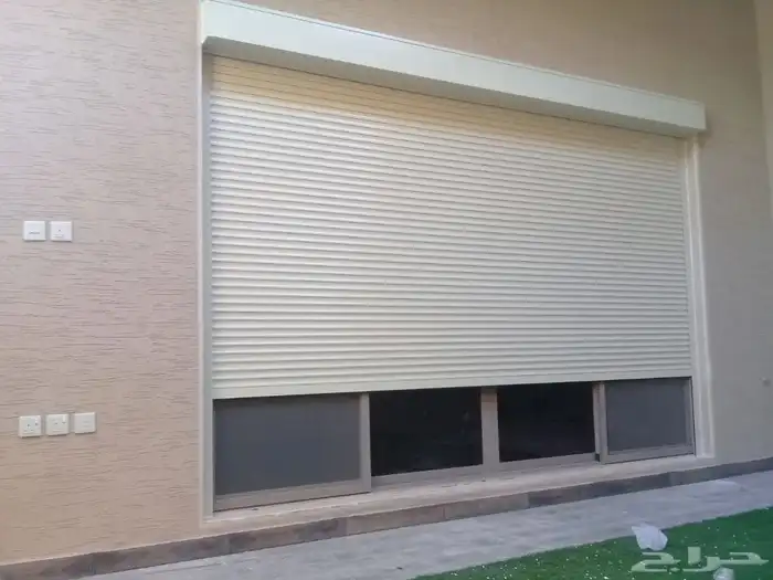 نوافذ شتر. نوافذ الومنيوم دبل جلاس 0