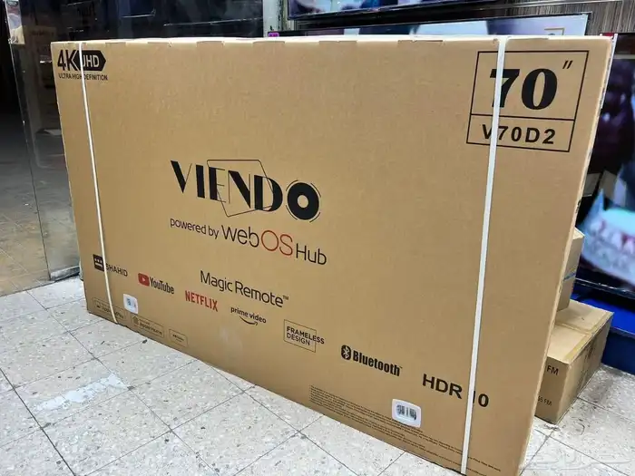 ضمان سنتين شاشات بلازماTIT تلفزيون سمارت4k QLED توصيل مجاني 7