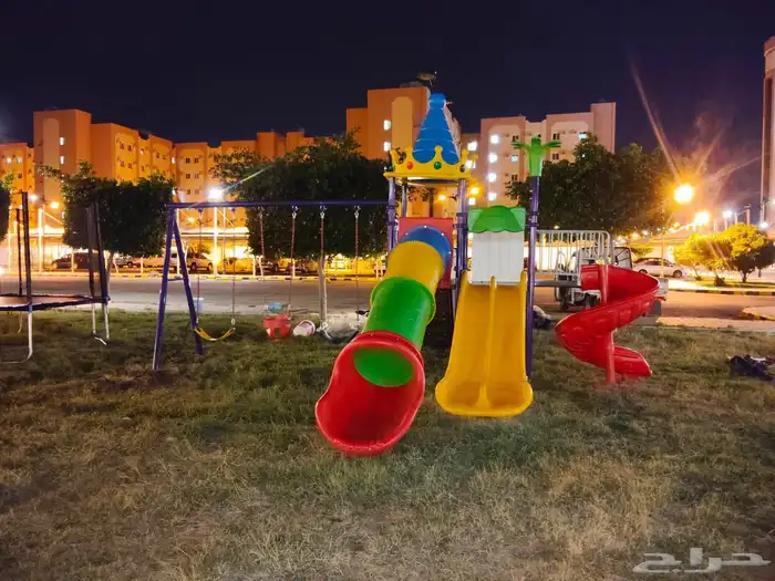مراجيح وزحاليق والعاب أطفال جديدة ضد الصدأ 25