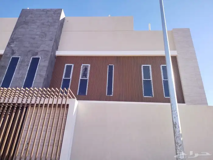 اعمال وجهات خارجيه من بديل الخشب wpc وصفائح الطينيه 6
