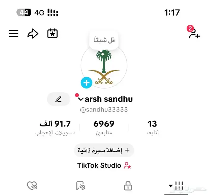 حسابات تيك توك السعر 25 ريال 3