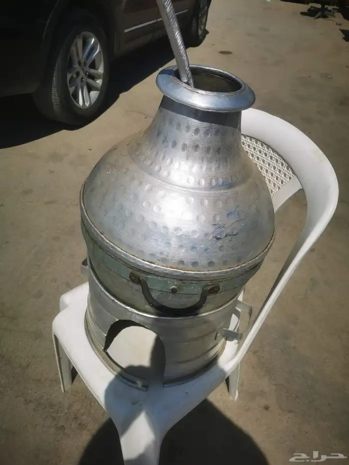 جرة فول المنيوم حجم وسط بحالة ممتازة استعمال خفيف 1