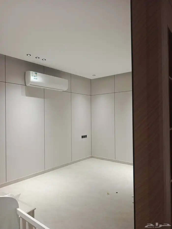 ديكور غرفة نوم متزوجين ديكور شاشه كرف خلفية سرير شيبورد 4