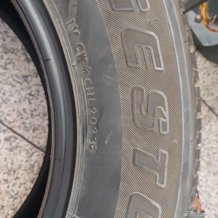 كفرات برجستون ممشى بسيط مقاس 255 65 17 2