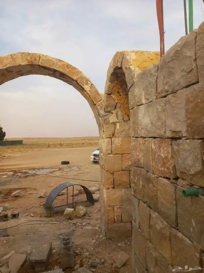 ابوحسين لجميع توريد وتركيب انوع نخيل وبناء حجر طبيعي وتراث 8